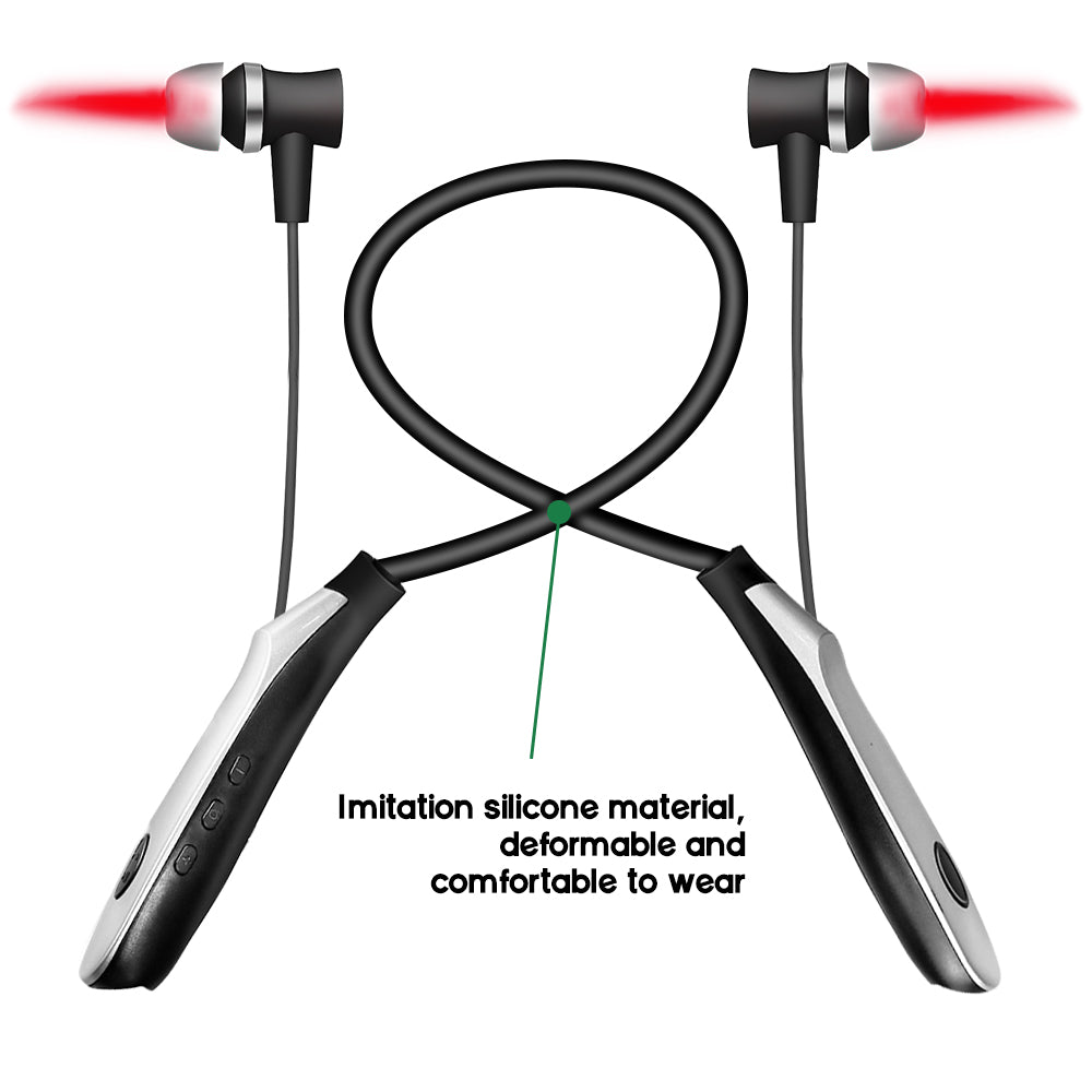 Morfone  650nm Red Light Therapy for Ears Ear Red Light Therapy Device with 3 Modes & 30 Minute Auto Timer