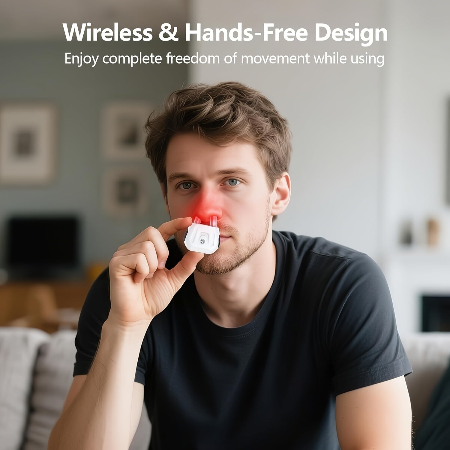 Morfone Infrared Smart Rhinitis Therapy Device Red Light Relief for Allergic Rhinitis The Perfect Gift