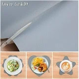 Aisutha Shelf Liner Cabinet Liner, Non Adhesive Drawer Liner, Washable 12 Inch x 10 FT(120 Inch) Waterproof Durable Non-Slip Shelf Liner for Kitchen, Drawer, Refrigerator