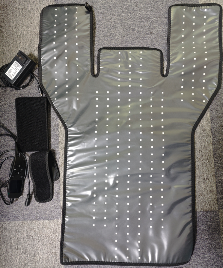 Morfone Full Body TPU Red Light Therapy Mat,2-in-1 Shoulder Wrap&Therapy Pad,660nm&850nm LED Red Light Therapy Pad