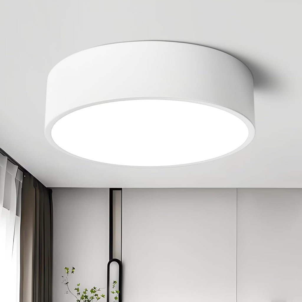 Anoak Ceiling Light,Dimmable Modern LED Ceiling Light with Remote, 22.9" 5-Petal Flower Light Fixtures for Living Room, Dining Room, Bedroom, Kitchen