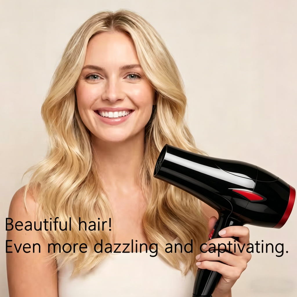 Morfone 2 Speed Hair Dryer with Accessories and Cool Air Button for Home Use