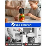 Anoak Mason Jar Vacuum Sealer,Electric Mason Jar Sealer Vacuum Sealing Kit for Canning,Vacuum Sealer for Mason Canning Jars with Can Opener,Regular and Wide Mouth Mason Jar Lids