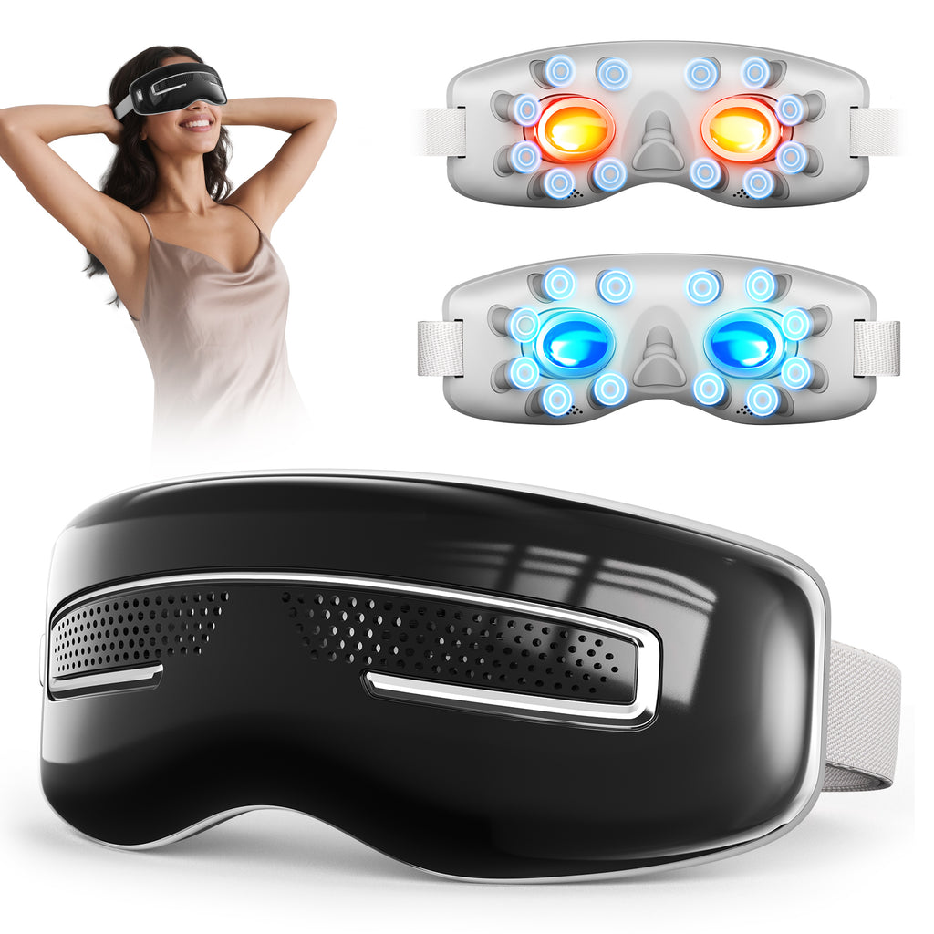 Morfone 4 Mode Hot Cold Eye Massager for Relieving Eye Fatigue  Mother's Day gift