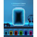 Mini Fridge, Small Fridge Rapid Cooling 4 Liter/6 Cans Skincare Fridge, Cooler and Warmer Refrigerators for Bedroom, Cosmetics, Office and Car