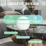 Anoak Mini Humidifier, Colorful Cool Small Humidifier,USB Personal Desktop Humidifier for Car, Office Room, Bedroom, 7 colors,Super Quiet