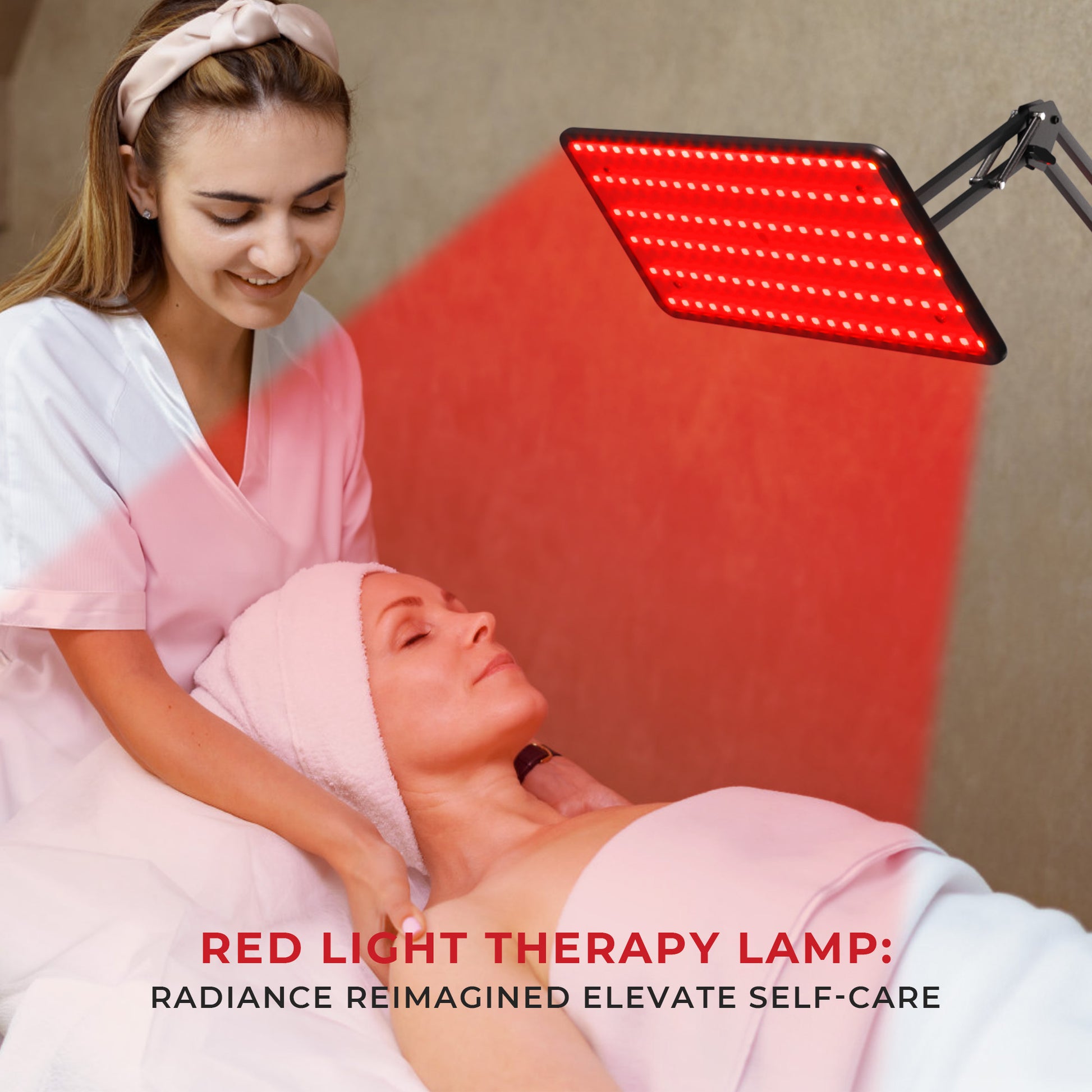 Morfone 120 LED Tri-Wavelength 660nm 850nm 940nm Red Light Therapy Lamp LED Infrared Therapy Panel