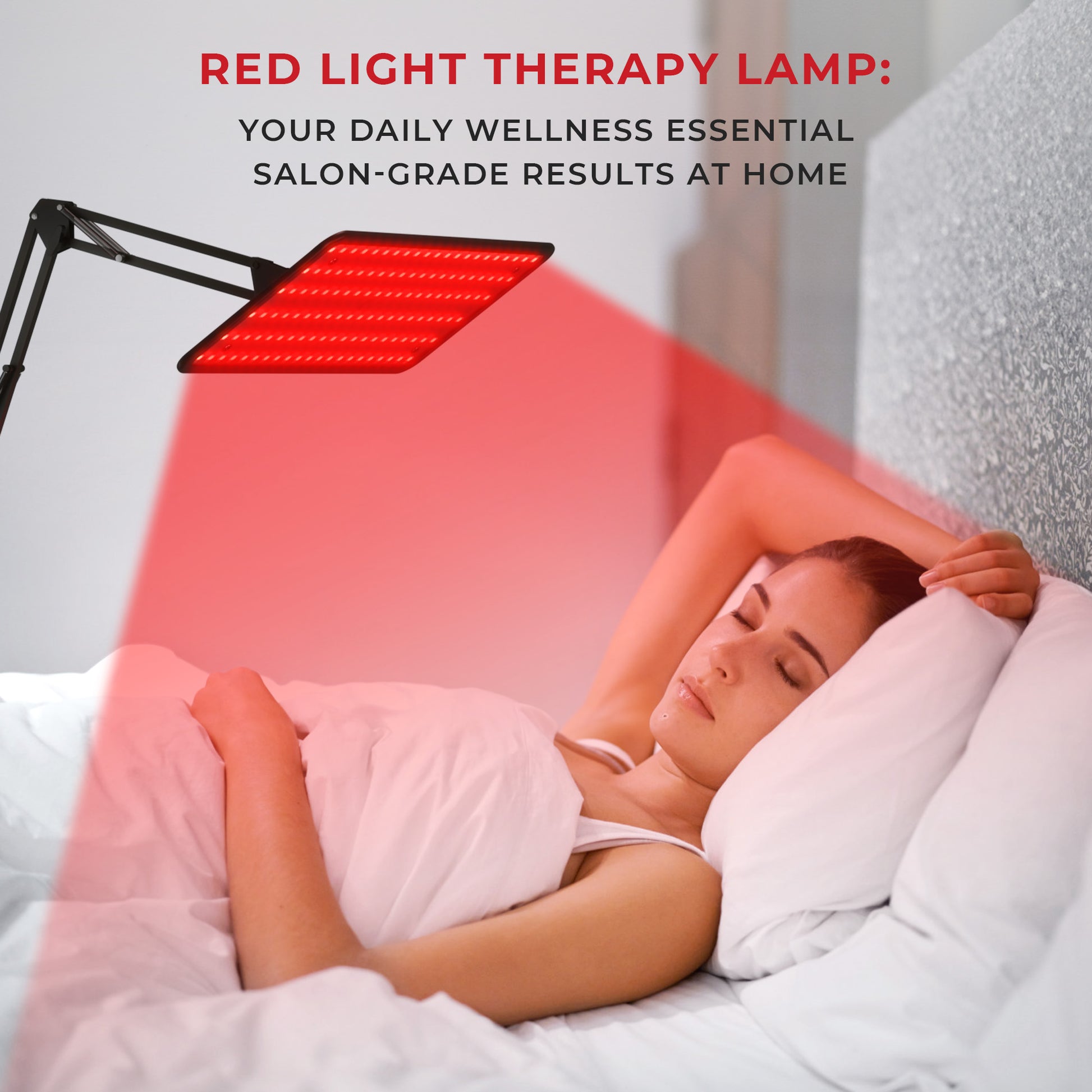 Morfone 120 LED Tri-Wavelength 660nm 850nm 940nm Red Light Therapy Lamp LED Infrared Therapy Panel