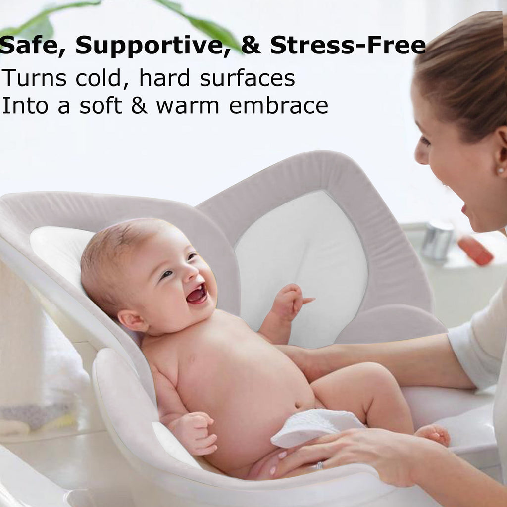 Morfone Baby Bath Seat, Baby Bathtub Pad for Newborn Infants to Toddler 0 to 6 Months and up