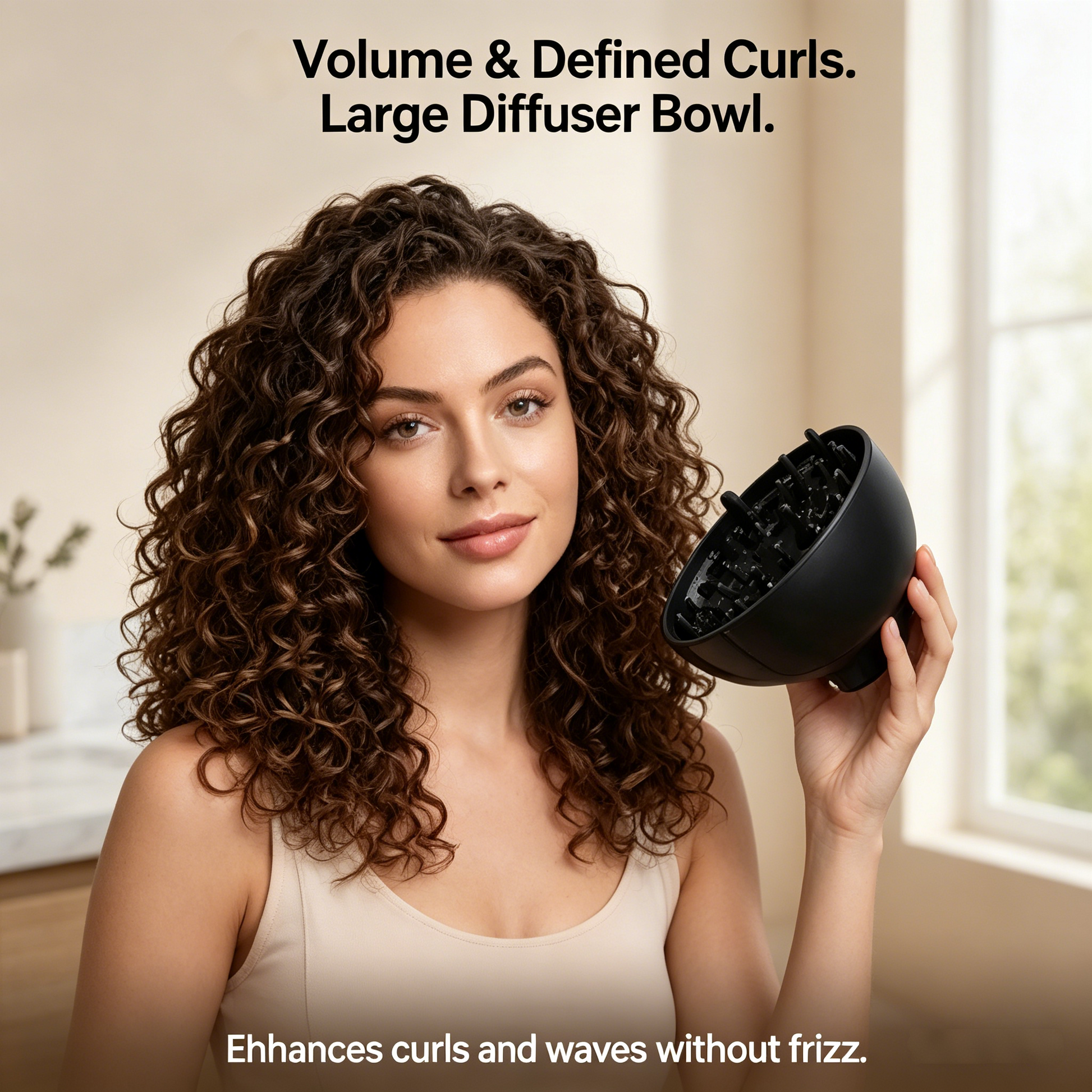 Morfone 12 piece Hair Dryer Set with Diffuser and Concentrator 2 Speed and Heat Settings