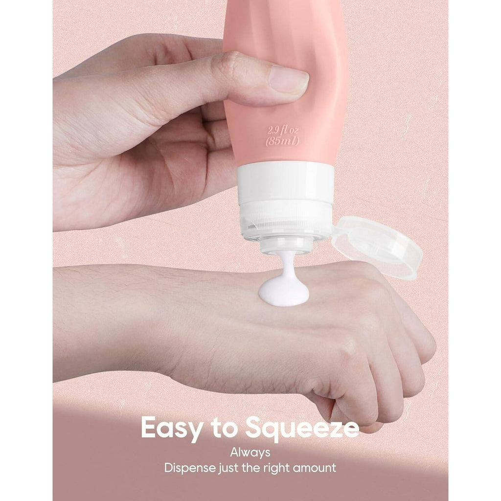 Morfone 16 Pack Travel Bottles for Toiletries, Tsa Approved Leak Proof Travel Size Containers, BPA Free Refillable Travel Accessories for Shampoo Conditioner Lotion