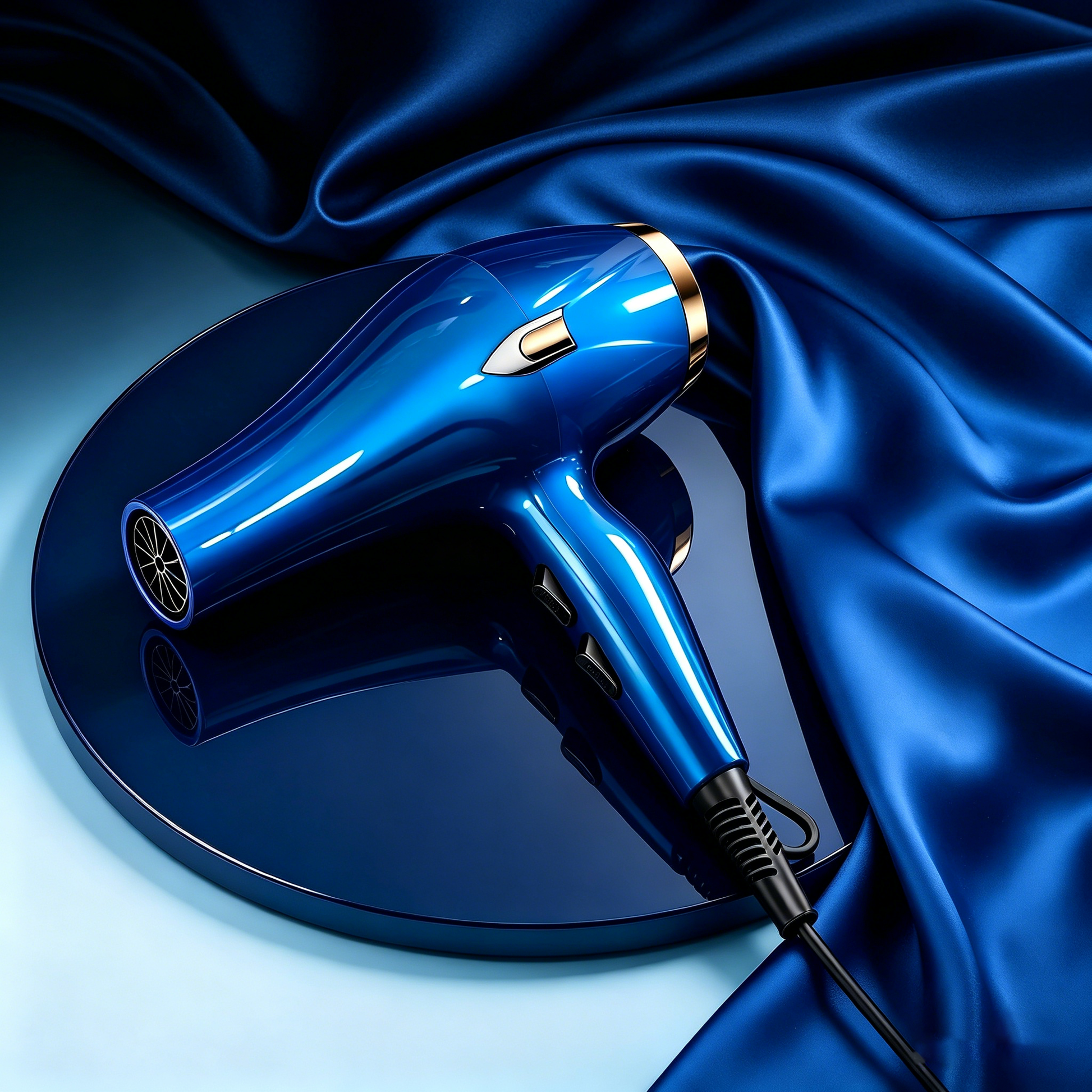 Morfone Negative Ion Hair Dryer with Diffuser and Concentrator Attachments 2 Speed and Heat Settings