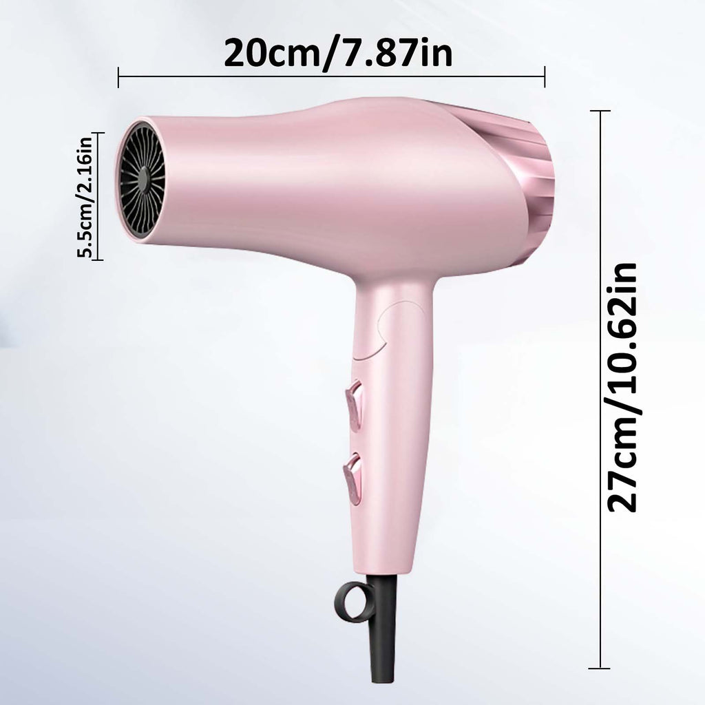 Morfone Foldable portable home/ travel/duty station hair dryer set, a hair care tool set with comb and hair dryer nozzle clips