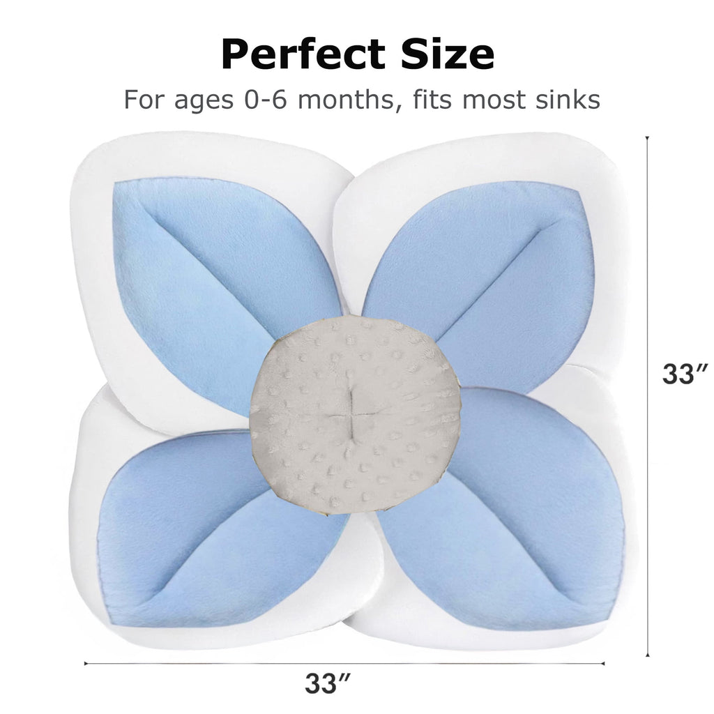 Morfone Baby Bath Seat, Baby Bathtub Pad for Newborn Infants to Toddler 0 to 6 Months and up