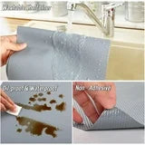 Aisutha Shelf Liner Cabinet Liner, Non Adhesive Drawer Liner, Washable 12 Inch x 10 FT(120 Inch) Waterproof Durable Non-Slip Shelf Liner for Kitchen, Drawer, Refrigerator