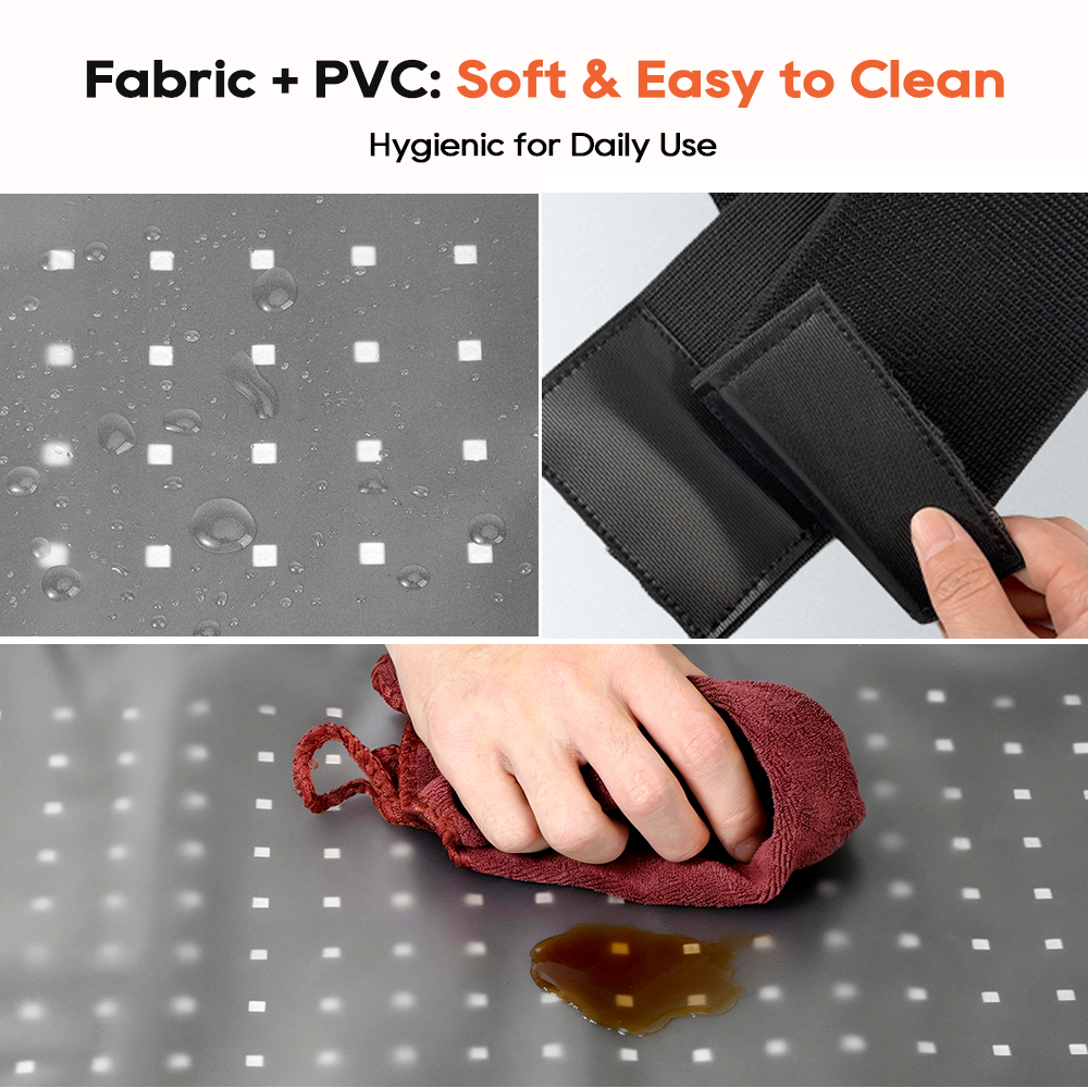 Morfone 31x14in 660nm+850nm Near Infrared Red Light Therapy Pad  210 LED High PowerTherapy Mat