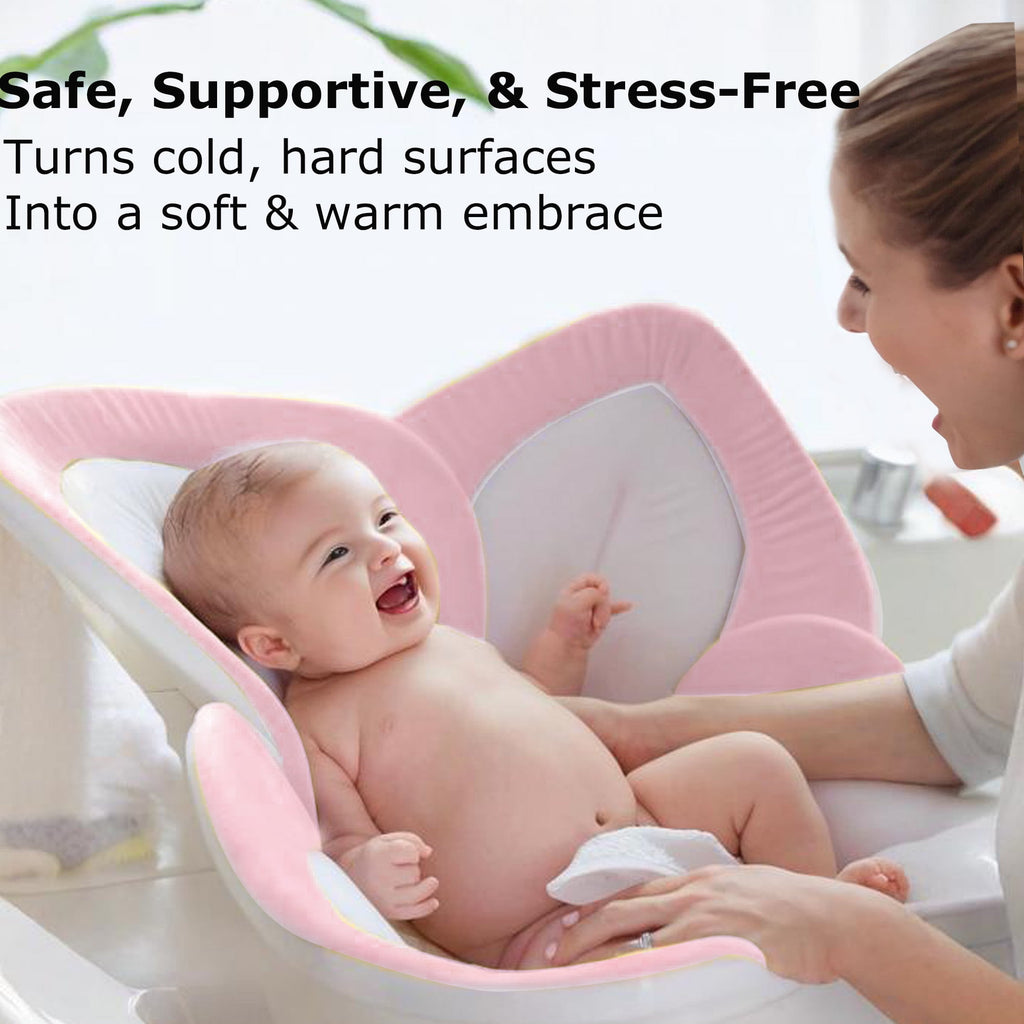 Morfone Baby Bath Seat, Baby Bathtub Pad for Newborn Infants to Toddler 0 to 6 Months and up