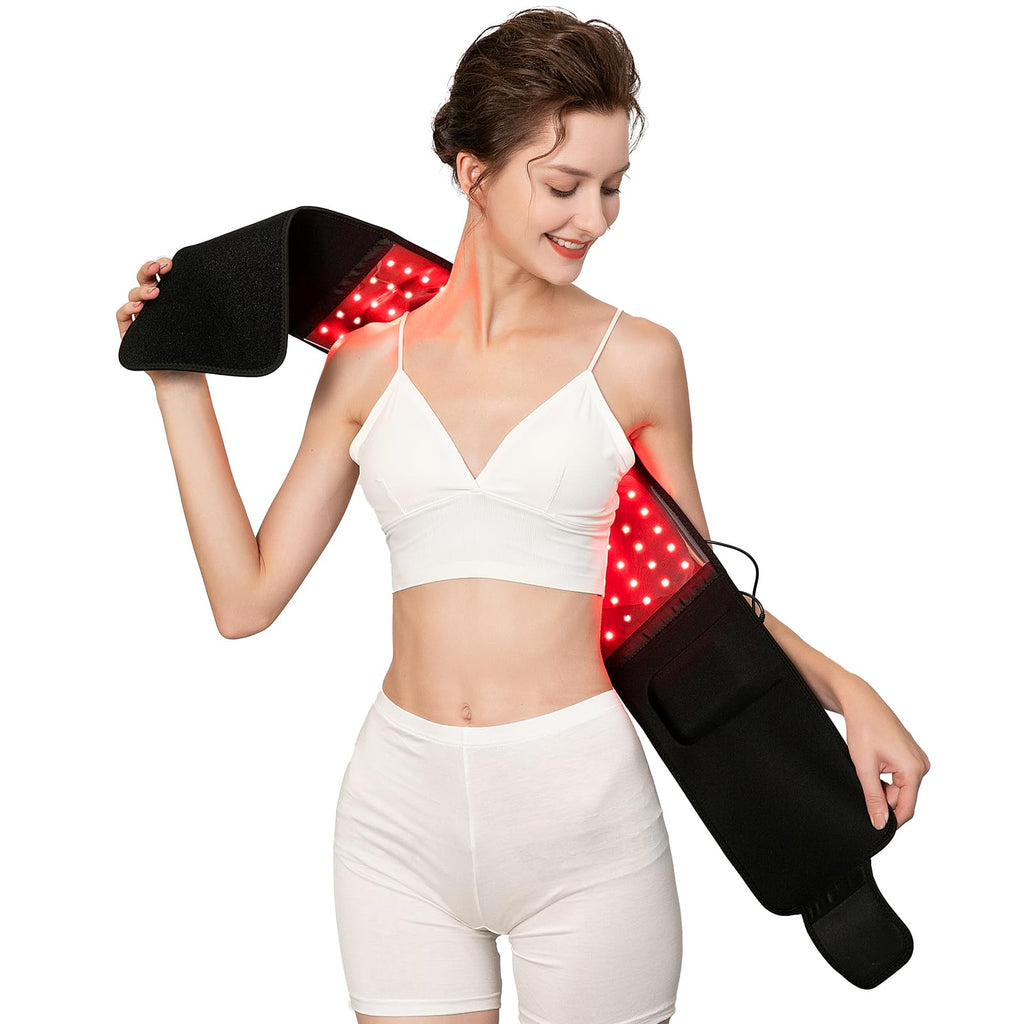 Morfone 660+850nm Red Light Therapy Belt Muscle Relief and Circulation-Boosting Therapy Belt
