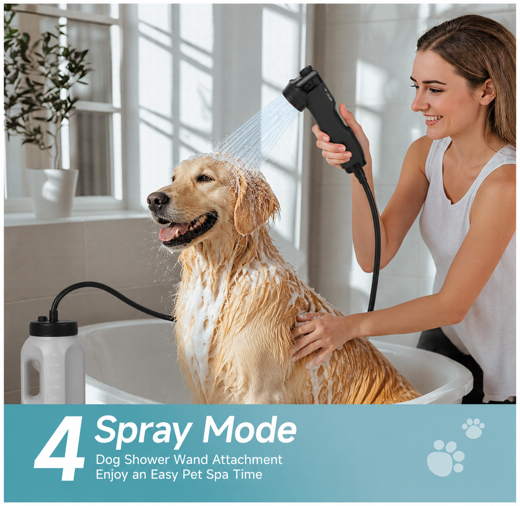 Morfone is a portable electric travel bidet featuring two spray modes and a 2.5 liter water tank