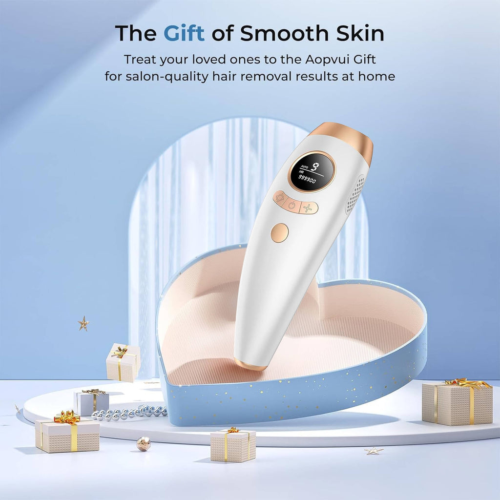 Morfone Laser Hair Removal for Women and Men ,3 in 1 IPL Hair Removal Device with 9 Energy Levels, 999,900 Flashes, 2 Modes, Hair Remover for Armpits Back Legs Arms Bikini Line