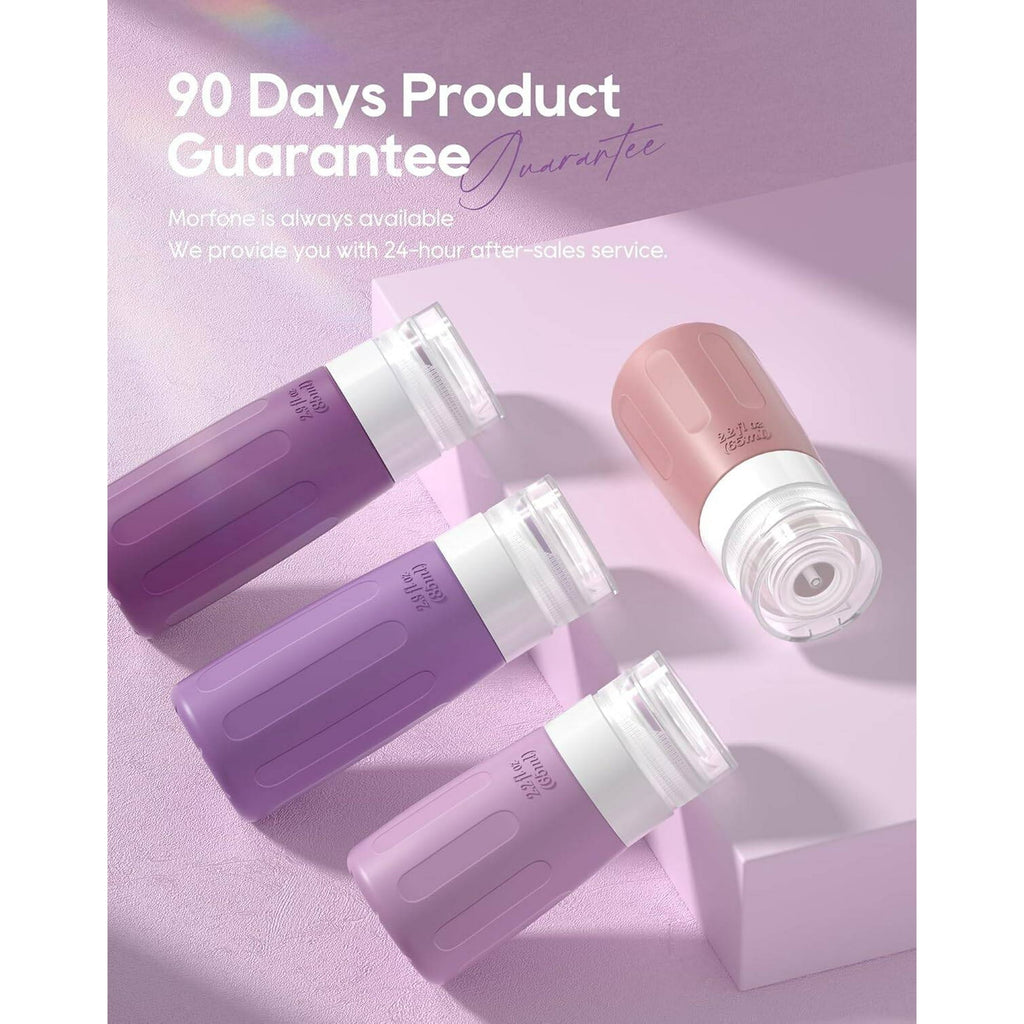 Morfone 16 Pack Travel Bottles for Toiletries, Tsa Approved Leak Proof Travel Size Containers, BPA Free Refillable Travel Accessories for Shampoo Conditioner Lotion