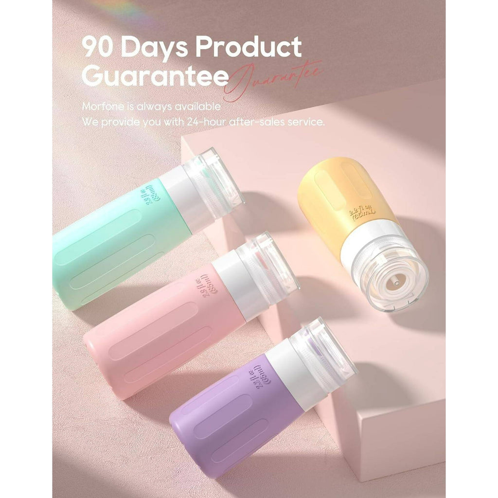 Morfone 16 Pack Travel Bottles for Toiletries, Tsa Approved Leak Proof Travel Size Containers, BPA Free Refillable Travel Accessories for Shampoo Conditioner Lotion