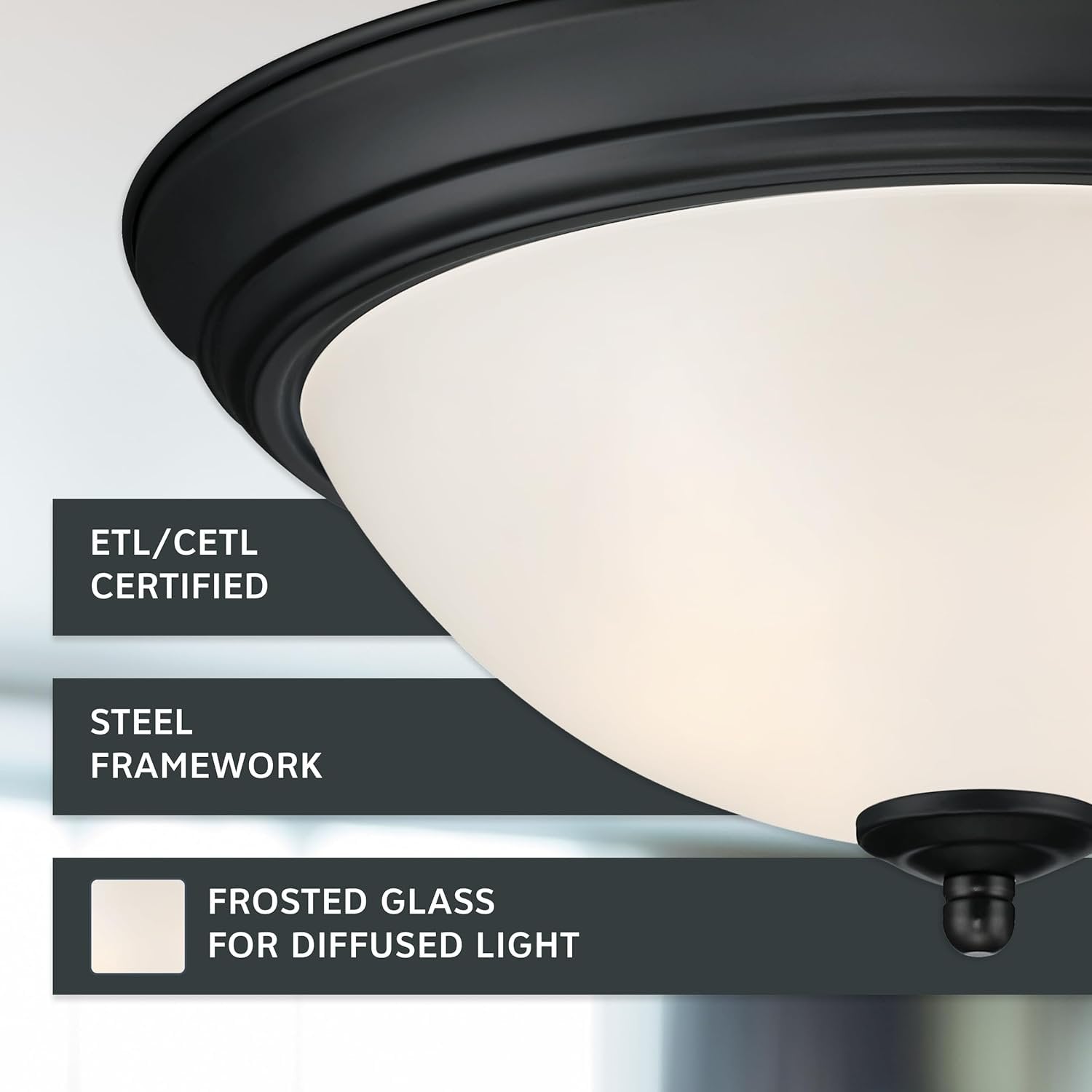Anoak Ceiling Light,Dimmable Modern LED Ceiling Light with Remote, 22.4" 7-Petal Flower Light Fixtures for Living Room, Dining Room, Bedroom, Kitchen