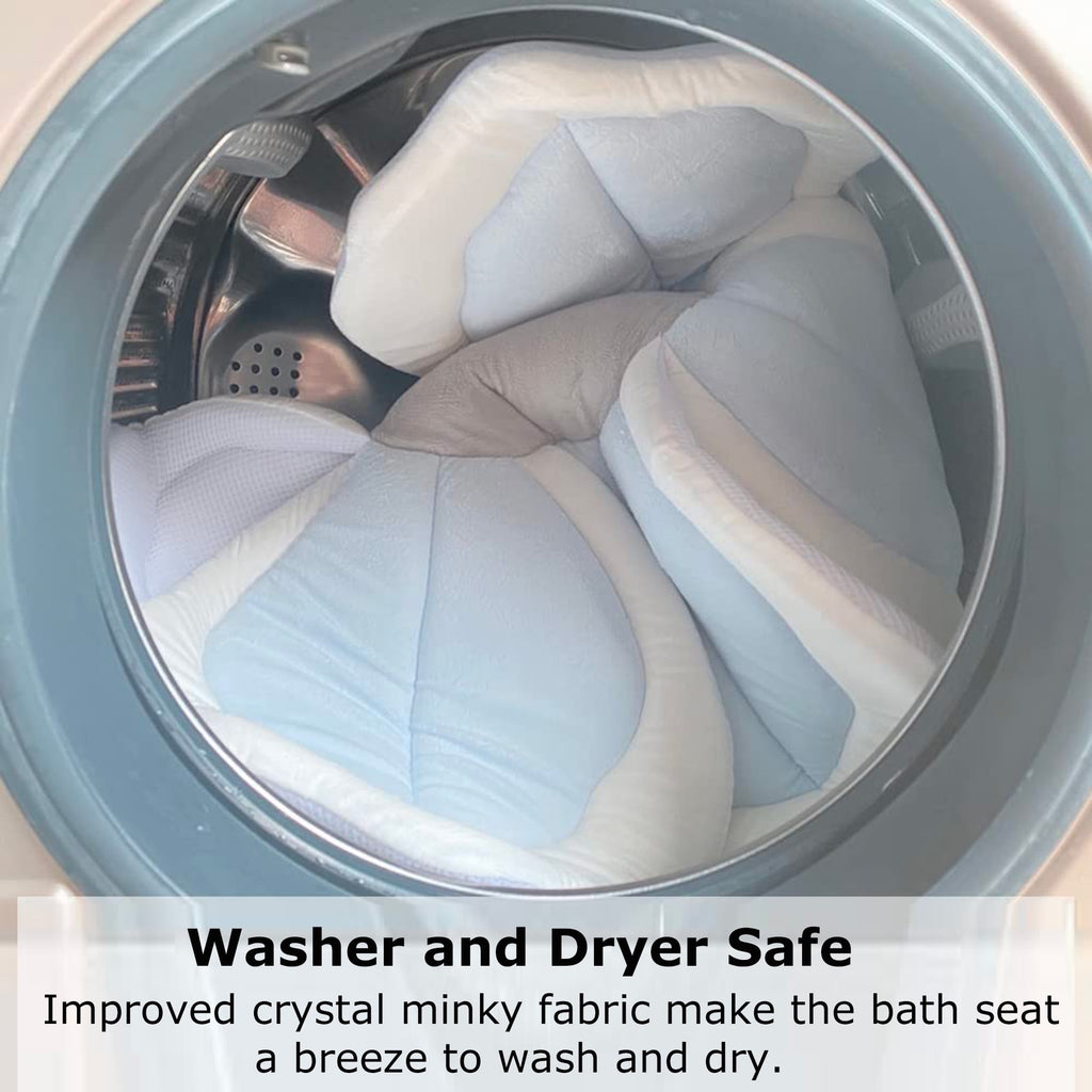 Morfone Baby Bath Seat, Baby Bathtub Pad for Newborn Infants to Toddler 0 to 6 Months and up