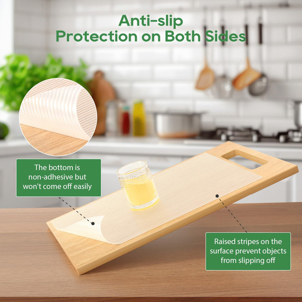 Anoak Shelf Liner Cabinet Liner, Non Adhesive Drawer Liner, Washable 12 Inch x 20 FT(240 Inch) Waterproof Durable Non-Slip Shelf Liners for Kitchen, Drawer, Refrigerator