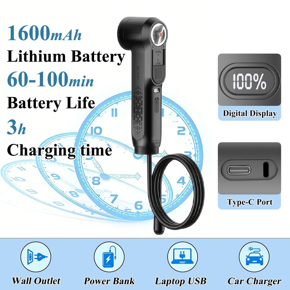 Morfone is a portable electric travel bidet featuring two spray modes and a 2.5 liter water tank