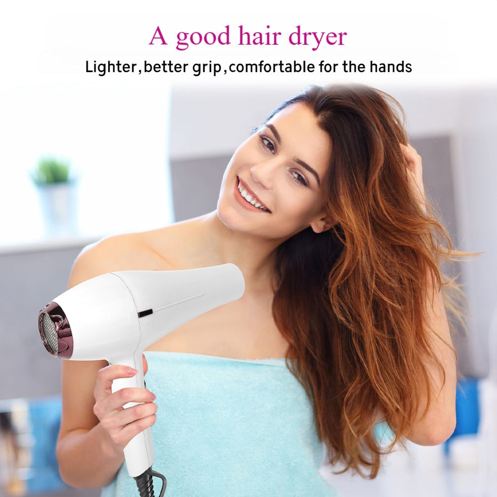 Morfone 12pcs-in-1 Hair Drying Set - Hair Dryer. Quickly dries hair - Compact and portable, suitable for the whole family - Gift set